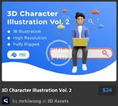 3D Character illustration Vol. 2.webp