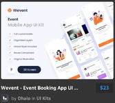 Wevent - Event Booking App UI Kit.webp