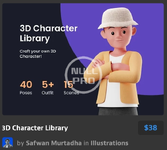 3D Character Library.webp