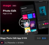 Mage Photo Edit App UI Kit.webp