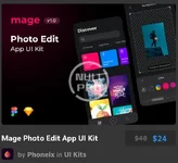 Mage Photo Edit App UI Kit.webp
