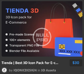 Tienda Best 3D Icon Pack for E-commerce Stores.webp