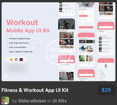 Fitness & Workout App UI Kit.webp