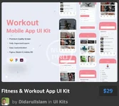 Fitness & Workout App UI Kit.webp