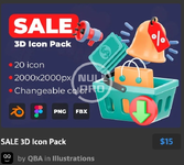 SALE 3D Icon Pack.webp