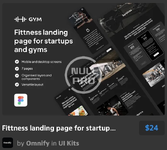 Fittness landing page for startups and gyms.webp