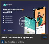 Foodie - Food Delivery App UI KIT.webp