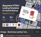 Omega - Bootstrap Landing Templates.webp