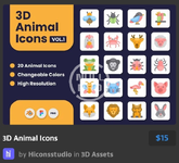 3D Animal Icons.webp