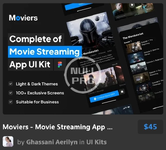 Moviers - Movie Streaming App UI Kit.webp