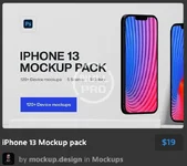 iPhone 13 Mockup pack.webp