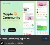 Crypto Community App UI Kit.webp