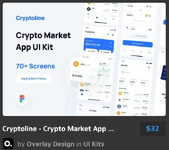 Cryptoline - Crypto Market App UI Kit.webp