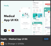 Heally - Medical App UI Kit.webp