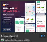 Rideshare Ios ui kit.webp