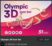 Olympic 3D Icon Set.webp