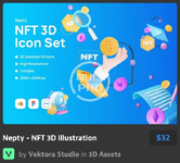 Nepty - NFT 3D Illustration.webp