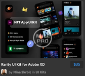 Rarity UI Kit for Adobe XD.webp