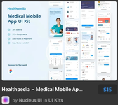 Healthpedia - Medical Mobile App UI Kit.webp