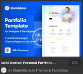 JackCreative Personal Portfolio Website Design.webp