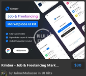 Kimber - Job & Freelancing Marketplace UI Kit.webp