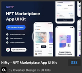 Nifty - NFT Marketplace App UI Kit.webp