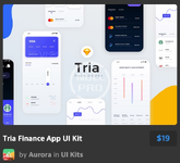 Tria Finance App UI Kit.webp