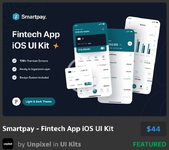 Smartpay - Fintech App iOS UI Kit.webp