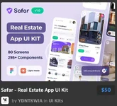 Safar - Real Estate App UI Kit.webp