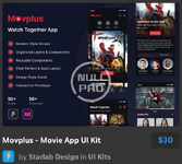 Movplus - Movie App UI Kit.webp