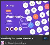 Weatherly Flat - 300+ Weather icons.webp