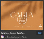 Carla Sans Elegant Typeface.webp