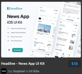 Headline - News App UI Kit.webp