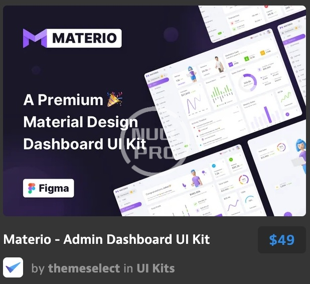 Materio-AdminDashboardUIKit