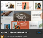 Breathe - Creative Presentation Template + Images.webp