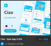 Cizo - Quiz App UI Kit.webp