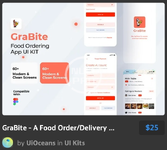 GraBite - A Food Order & Delivery App UI Kit.webp