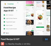 Food Recipe UI KIT.webp