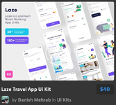 Laze Travel App Ui Kit.webp