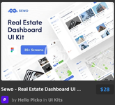 Sewo - Real Estate Dashboard UI Kit.webp