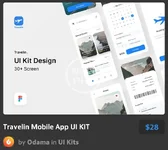 Travelin Mobile App UI KIT.webp